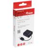 Equip 128952 USB Hub 2 porty USB-A USB 2.0 480 MBit/s černá Equip Life 4 Ports Travel USB Hub - Hub - 4 x USB 2.0