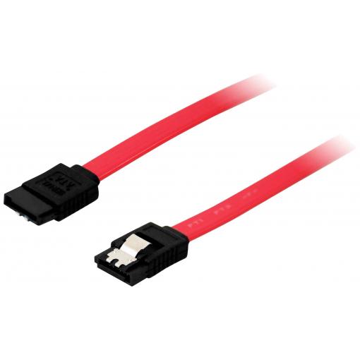 Equip pevný disk kabel [1x - 1x SATA] 0.50 m červená
