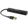 Equip 128953 USB Hub 4 porty USB-A USB 3.0 5 GBit/s černá Equip Life 4-Port USB 3.0 Hub - Hub - 4 x SuperSpeed USB 3.0