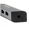 Equip 128954 USB Hub 4 porty USB-A USB 3.1 Gen1 5 GBit/s s konektorem USB C černá Equip Life USB 3.1 Type-C to 4-Port USB 3.0 Hub