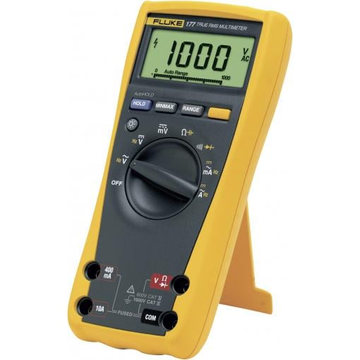 Fluke 177 digitální multimetr, Kalibrováno dle (ISO), CAT III 1000 V, CAT IV 600 V, Displej (counts): 6000
