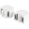 Allnet ALL-RJ45-Magnet Bezpečnostní spojka RJ45, zdířka pro vhazování, PoE, až 10 Gbit 193972 zástrčka, rovná bílá 1 ks