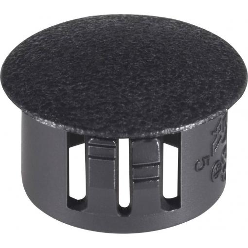 PB Fastener 76143 uzávěr / záslepka Tloušťka montážní desky (max.) 3.2 mm černá 1 ks