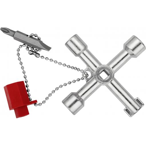 Knipex 00 11 03 Klíč pro skříňové rozvaděče Standard klíč od skříňového rozvaděče 1 ks