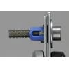 PB Fastener 382-2005 matice v kleci    Tloušťka montážní desky (max.) 3.1 mm  modrá 1 ks