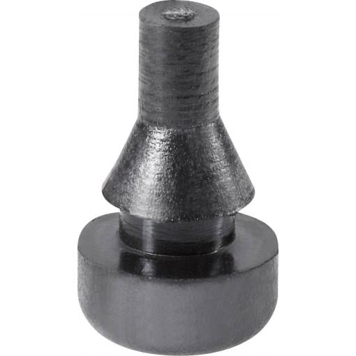 PB Fastener 1245-01 tlumicí přístrojová nožička se západkou černá (Ø x v) 4.8 mm x 8.2 mm 1 ks