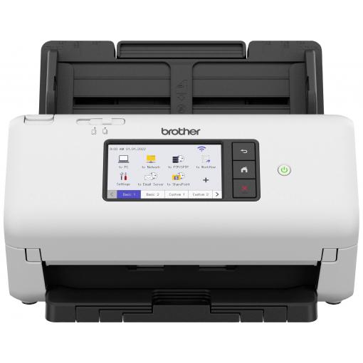 Brother ADS4700W skener dokumentů A4 600 x 600 40 str./min USB 3.2 (Gen 1x1) , Gigabit LAN (1 Gbit/s) , Wi-Fi, USB 2.0