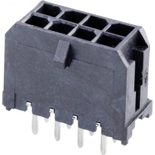 Molex vestavná pinová lišta (standardní) 8, rozteč 3 mm, 430450828, 1 ks Tray
