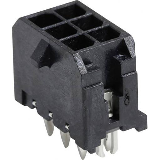 Molex vestavná pinová lišta (standardní) 6, rozteč 3 mm, 430450626, 1 ks Tray