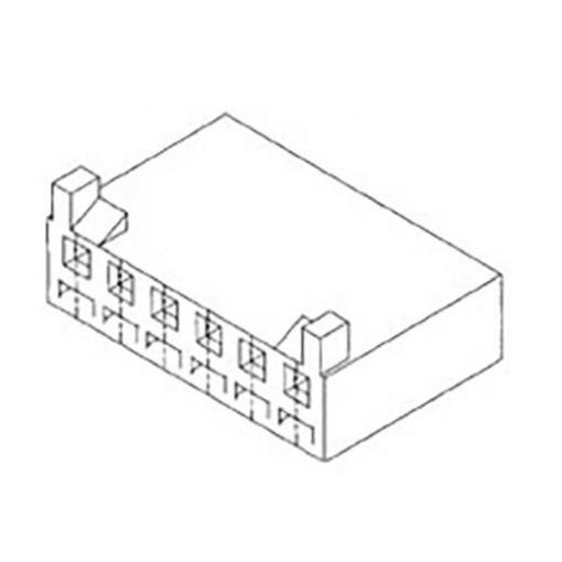 Molex zásuvkový konektor na kabel 3, rozteč 3.96 mm, 430610003, 1 ks Bag