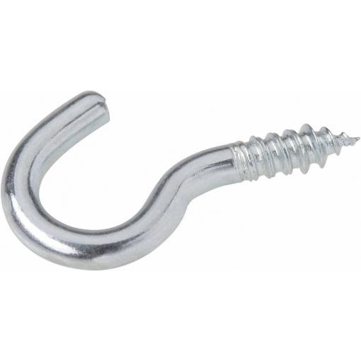 TOOLCRAFT 828108 Šroubovací hák, zahnutý 50 mm Pozinkovaná ocel 50 ks