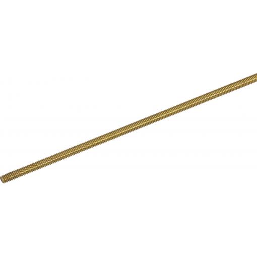 Reely 221789 závitová tyč M6 50 cm mosaz 1 ks