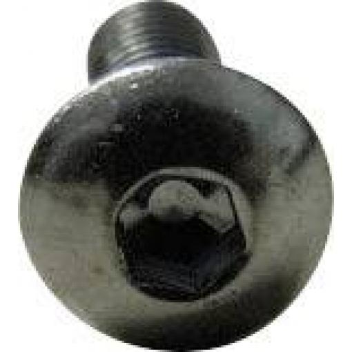 TOOLCRAFT 827235 čočkový šroub M3 6 mm vnitřní šestihran ocel pozinkované 100 ks