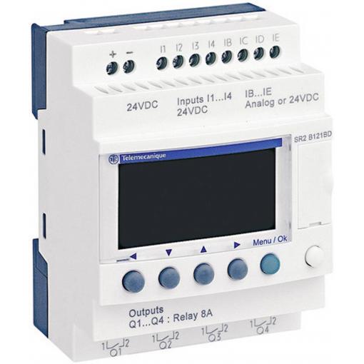 Řídicí PLC modul Schneider Electric Zelio Logic SR2 B121FU, 115 - 230 V/AC