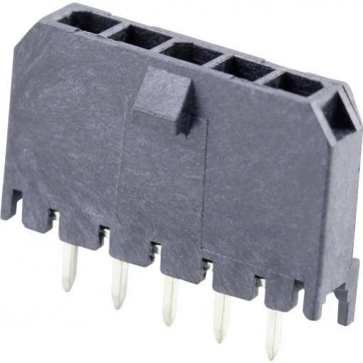Molex vestavná pinová lišta (standardní) 5, rozteč 3 mm, 436500528, 1 ks Tray