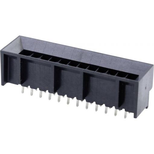 Molex vestavná pinová lišta (standardní) 24, rozteč 3 mm, 444322402, 1 ks Tray