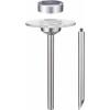 Paulmann 4064161230566 Solarspieß Ufo LED solární zahradní svítidlo sada 3 ks 0.2 W teplá bílá nerezová ocel, čirá