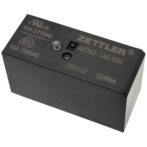 Zettler Electronics, AZ762-1AE-12DE relé do DPS, monostabilní, 1 cívka, 150 V/DC, 440 V/AC, 16 A, 1 ks