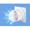 Sygonix nástěnný a stropní ventilátor 230 V/AC 130 m³/h 100 mm