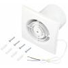 Sygonix nástěnný a stropní ventilátor 230 V/AC 130 m³/h 100 mm