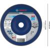 Bosch Accessories 2608607344 X571 vějířovitý brusný kotouč Průměr 180 mm Ø otvoru 22.33 mm Zrnitost 80 ocel 1 ks