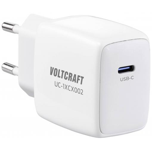 VOLTCRAFT UC-1XCX002 USB nabíječka 33 W vnitřní Výstupní proud (max.) 3 A Počet výstupů: 1 x USB-C® zásuvka (nabíjení) GaN