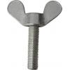 TOOLCRAFT 827808 křídlový šroub M4 10 mm DIN 316 ocel pozinkované 10 ks