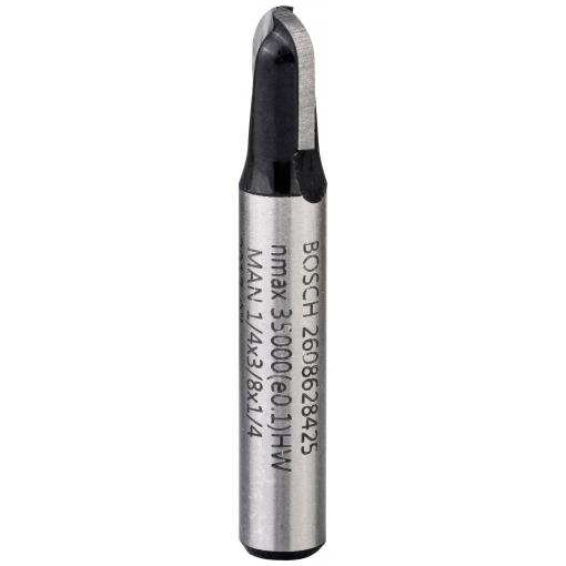 Bosch Accessories 2608628425 dlabací fréza, Pracovní délka 9.20 mm, Ø hřídele 6.35 mm, 1 ks