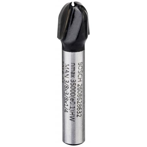 Bosch Accessories 2608628632 dlabací fréza, Pracovní délka 9.20 mm, Ø hřídele 6.35 mm, 1 ks