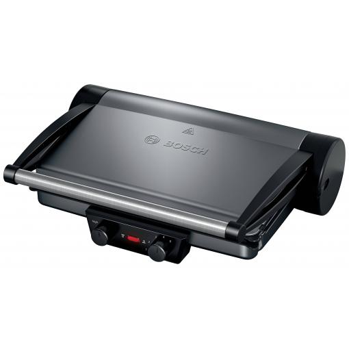 Bosch Haushalt TCG4215 elektrický gril, kontaktní gril, černá, šedá