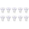 Sygonix SY-5237738 LED Energetická třída (EEK2021) E (A - G) GU10 žárovka 3.6 W = 50 W teplá bílá (Ø x v) 50 mm x 54 mm nestmívatelné 10 ks