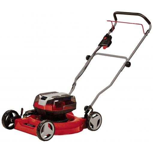 Einhell GE-CM 36/48 Li M-Solo Power X-Change akumulátor Akumulátorová sekačka bez nabíječky, bez akumulátoru šířka sekání 48 cm Určen pro 1000 m²
