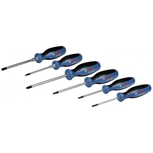 Bosch Professional sada šroubováků, křížový PH, křížový PZ, profil T, plochý, 1.600.A02.CV3