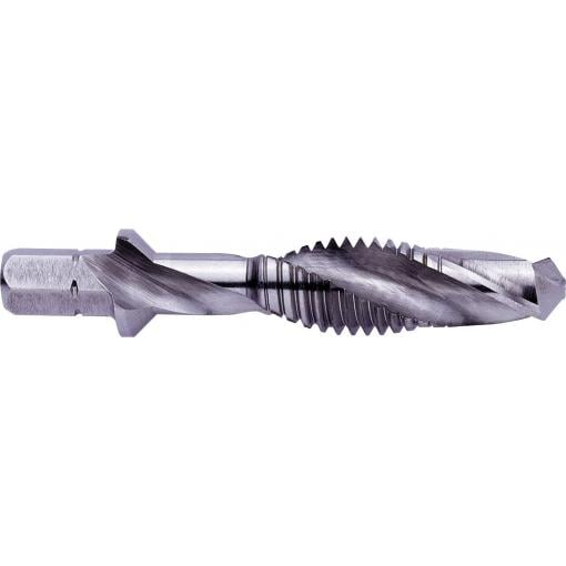 Exact 05902 Kombi-Bitgewindebohrer M4 HSS 1/4-6kant plus6 kombinovaný závitník metrický M4 0.7 mm pravotočivý DIN 3126 HSS 1 ks