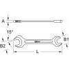 KS Tools 517.2421 517.2421 oboustranný plochý klíč Délka klíče (cm) (jen pro nadpis) 21 - 23 mm
