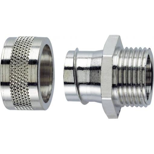 LAPP 55502001 SILVYN® LGF-2-M 16X1.5/1 hadicová spojka stříbrná M16 10.20 mm rovná 1 ks