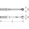 KS Tools 516.1490, NEW-53214, momentový klíč, Kalibrováno dle (ISO), s průstrčným čtyřhranem, Čtyřhran pevný 20 mm (3/4 ), 110 - 550 Nm