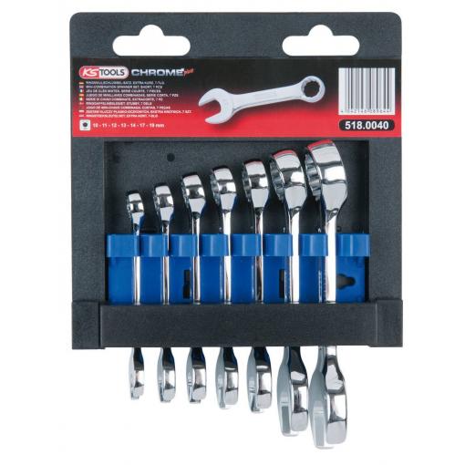 KS Tools 518.0040 518.0040 sada očkoplochých klíčů Délka klíče (cm) (jen pro nadpis) 10 - 19 mm
