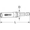 KS Tools 514.1113 514.1113 Rychloupínací držák bitů Auto Slimlock 1/4, 65 mm 68 mm 1/4 (6,3 mm)