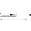 KS Tools 514.1130 514.1130 Magnetický držák bitů SDS 1/4, 75 mm 75 mm #####SDS