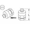 KS Tools 503.8221 plochý bit 4 mm Ocel S2 niklováno 1 ks