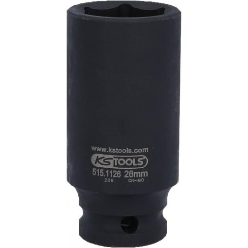 KS Tools 5151126 515.1126 rázový nástrčný klíč 26 mm