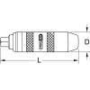 KS Tools 515.1004 Ruční rázový šroubovák 1/2, 135 mm