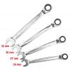 KS Tools 503.4601 503.4601 očkoplochý ráčnový klíč Délka klíče (cm) (jen pro nadpis) 24 - 32 mm