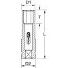 KS Tools 515.1079 515.1079 rázový nástrčný klíč 24 mm