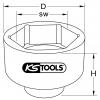 KS Tools 4604190 460.4190 klíč na nápravovou matici