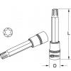 KS Tools 5151281 515.1281 Nástrčný klíč