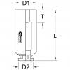KS Tools 5151191 515.1191 rázový nástrčný klíč 27 mm
