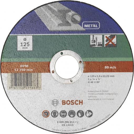 Bosch Accessories A 46 T BF 2609256316 řezný kotouč rovný 125 mm 1 ks kov