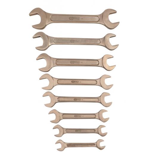 KS Tools 963.7117 963.7117 oboustranný plochý klíč Délka klíče (palce) (jen pro nadpis) 1/2 - 15/16